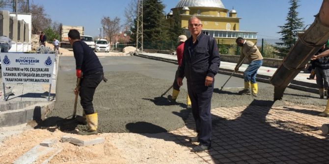 İstanbul Büyükşehir Belediyesinden Mahmudiye’ye Çevre Düzenlemesi
