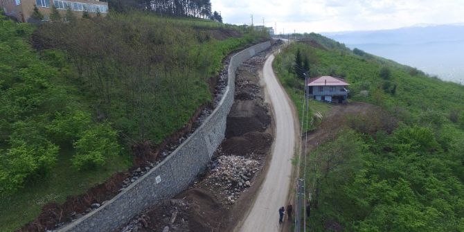 Boztepe Yolu Genişliyor