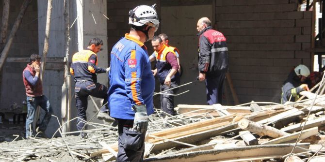 Samsun’da Cami İnşaatında Kalıp Çöktü: 3 Ölü, 3 Yaralı