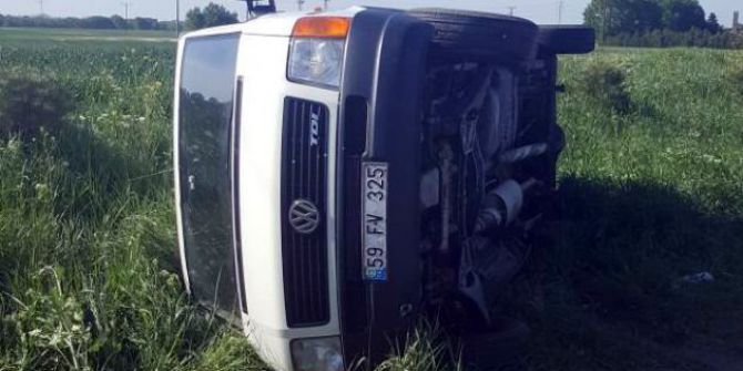 Tekirdağ’da Trafik Kazası: 1 Yaralı