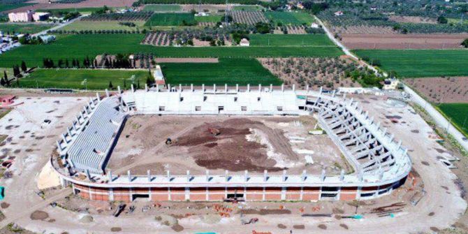 Spor Toto Akhisar Stadyumu Yükseliyor