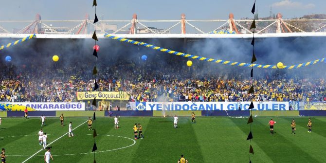 Ankaragücü Taraftarlarından Şampiyonluk Kutlamaları