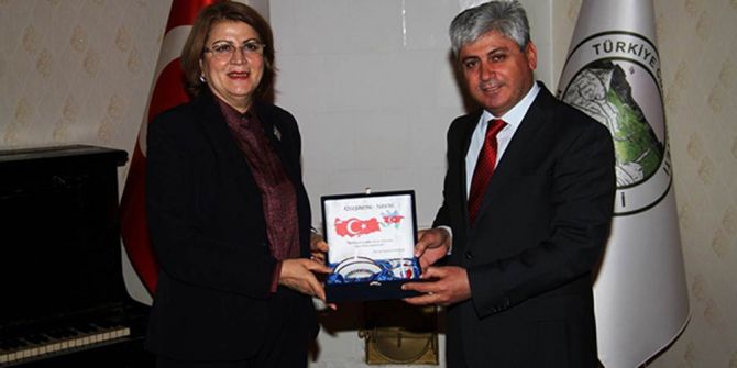 Azeri Müşavirden Vali Doğan’a Ziyaret