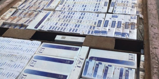 Mardin’de 32 Bin Paket Kaçak Sigara Ele Geçirildi