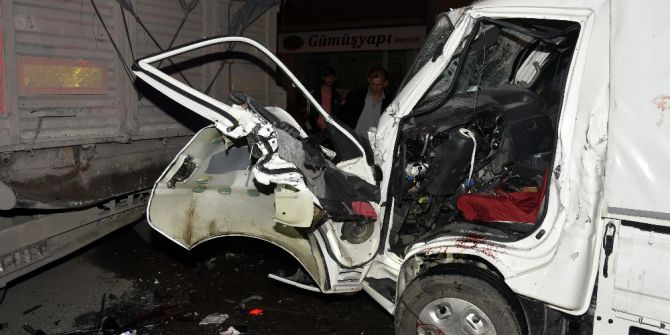 Gümüşhane’de Feci Kaza: 1 Yaralı