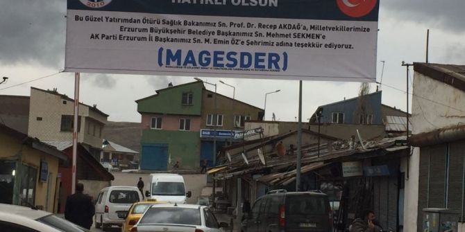 Pankartlı Teşekkür