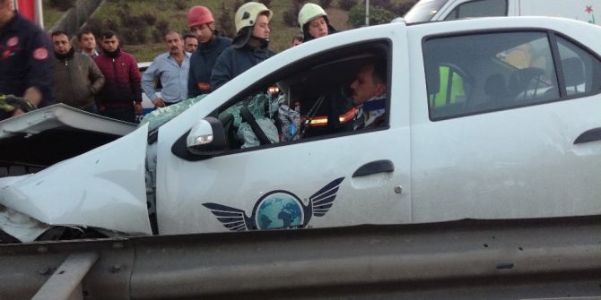 Tem’de Kaza: 1 Yaralı