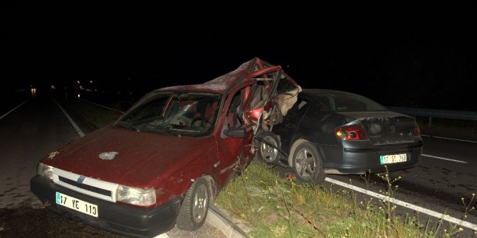 Biga’da Trafik Kazası; 1 Yaralı