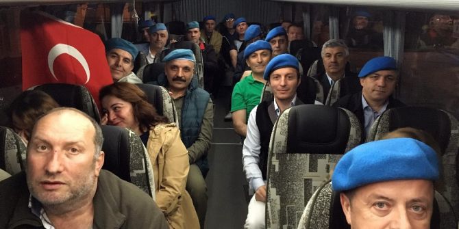 Beykozlu Eski Komandolar Çanakkale’ye Uğurlandı