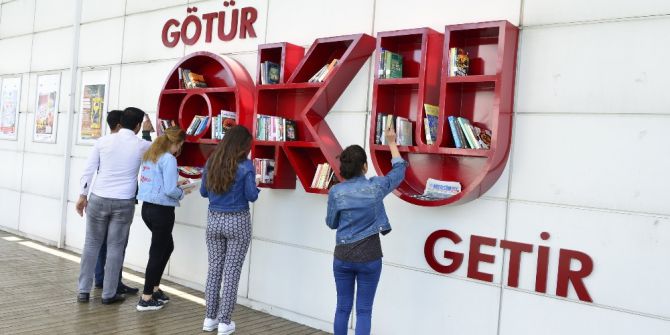 Mersin’de ’Al Götür, Oku Getir’ Projesi