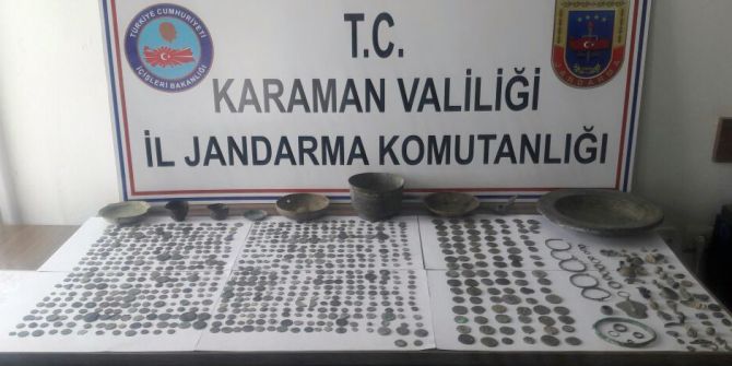 Karaman’da Tarihi Eser Kaçakçılığı