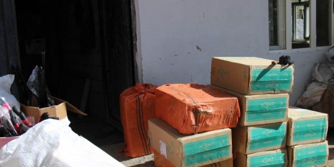 Şemdinli’de Av Tüfeği Ve Gümrük Kaçağı Malzeme Ele Geçirildi