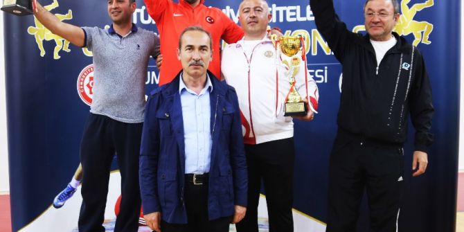 Türkiye Üniversiteler Arası Güreş Şampiyonası Sona Erdi