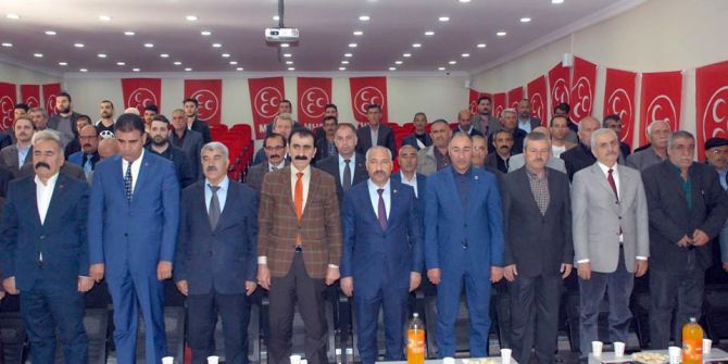 Mhp Tuşba İlçe Başkanı Yıldızbaş Güven Tazeledi