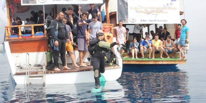 11. Uluslararası Kemer Paris 2 Batığı Dalış Etkinliği