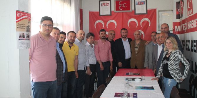 Kepez Ak Parti Teşkilatından Mhp’ye Ziyaret