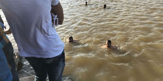 Serinlemek İçin Gölette Kayboldu