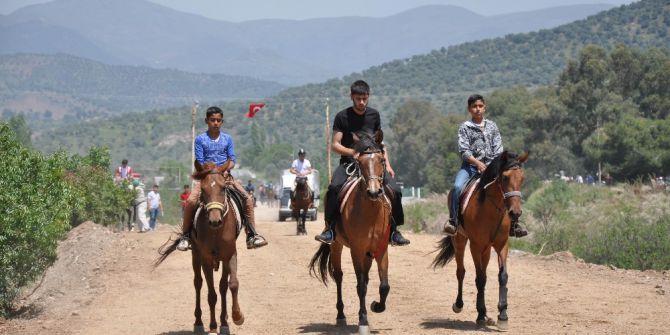 Köşk’te 3. Geleneksel Rahvan At Yarışları Renkli Geçti