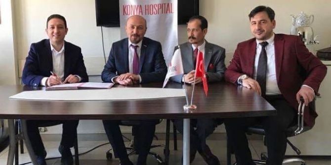 Konya Hospital’de Protokol İmza Töreni