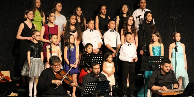 Samsun’da Çocuk Ve Gençlik Korosu Rüzgarı