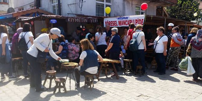 Tarihi Pazaryeri Tatilcilerin Uğrak Yeri Oldu