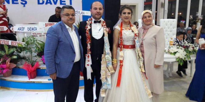 Başkan Yağcı Genç Çiftin Mutluluğuna Ortak Oldu