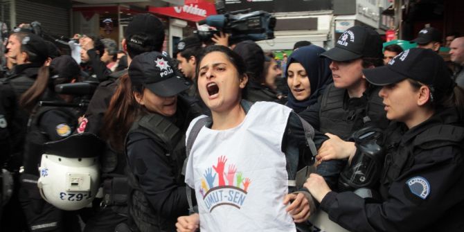 Beşiktaş Çarşı Meydanı’nda Toplanan Gruba Müdahale