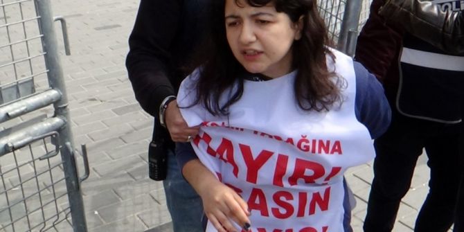 Talimhane Caddesi’nde 12 Kişiye Gözaltı