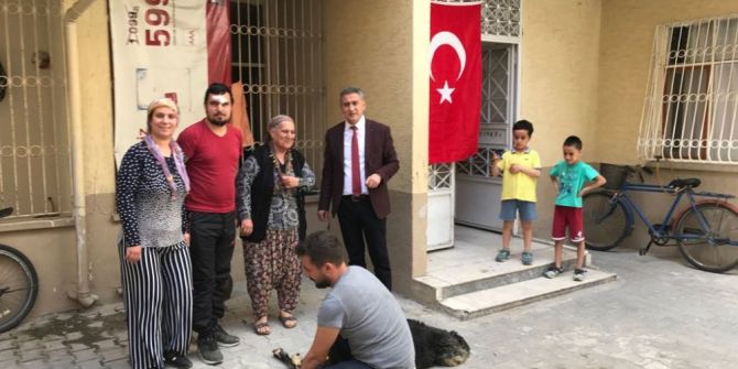 Tarsuslu Gazi Kurban Kesilerek Karşılandı