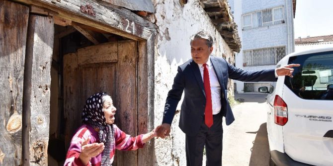 Başkan Uysal, Haşım İşcan Mahallesi’nde İncelemelerde Bulundu