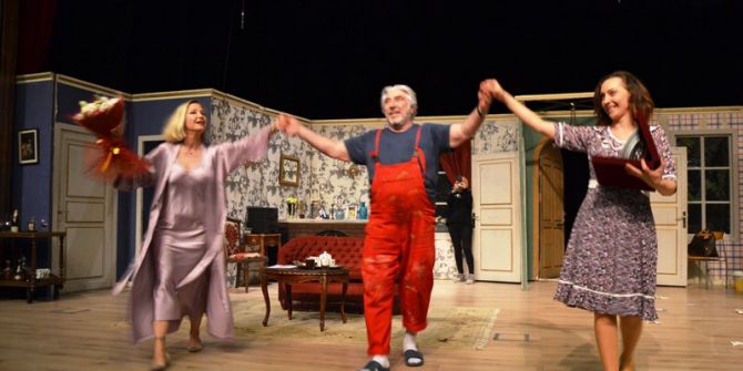 ‘Hoşgeldin Boyacı’ Biga’da Sahnelendi