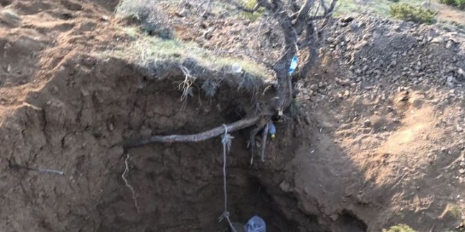 Tokat’ta Kaçak Kazı Yapan Şahıslar Suçüstü Yakalandı