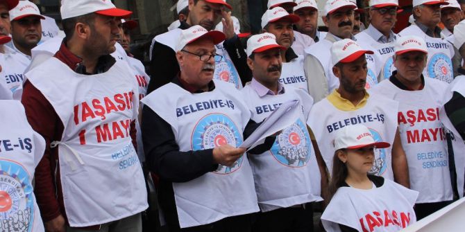 Belediye İş Sendikası 1 Mayıs İşçi Bayramı’nı Kutladı