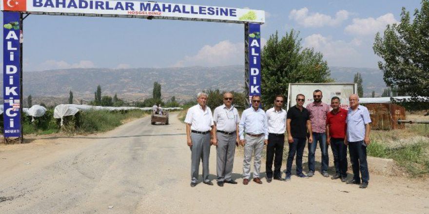 Sarıgöl’de Asfalt Sezonu Açıldı