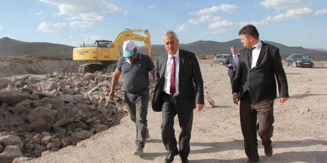 İncesu Belediyesi Çevre Yol Çalışmalarına Devam Ediyor