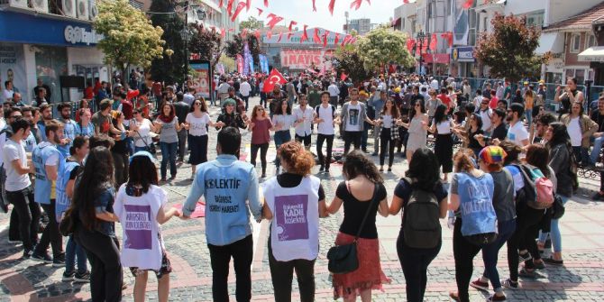 Edirne’de 1 Mayıs İşçi Bayramı Coşkuyla Kutlandı