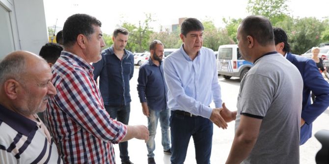 Türel, Antalyaspor Taraftarlarını Hastanede Ziyaret Etti