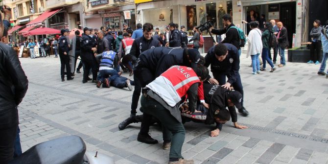 Taksim Meydanı’na Çıkmaya Çalışan Gruba Polis Müdahale Etti