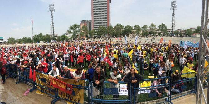 Bursa’daki 1 Mayıs Kutlamalarında 3 Bin 500 Polis Görev Aldı