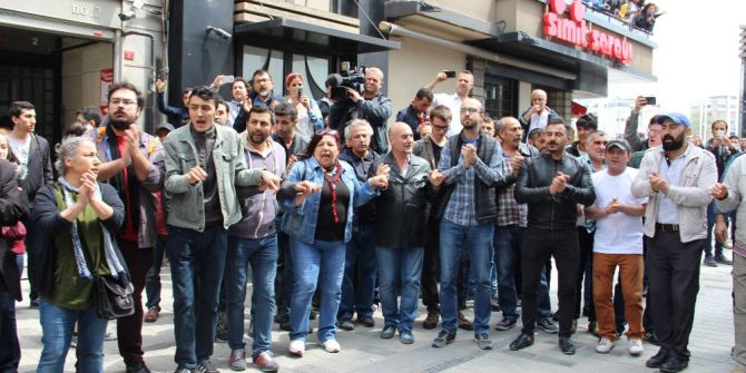 Talimhane Caddesi’nden Taksim’e Yürümek İsteyen Gruba Müdahale