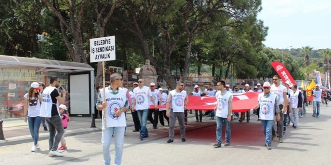 Ayvalık’ta 1 Mayıs Coşkusu