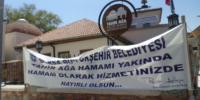 Tahirağa Hamamı Gün Sayıyor