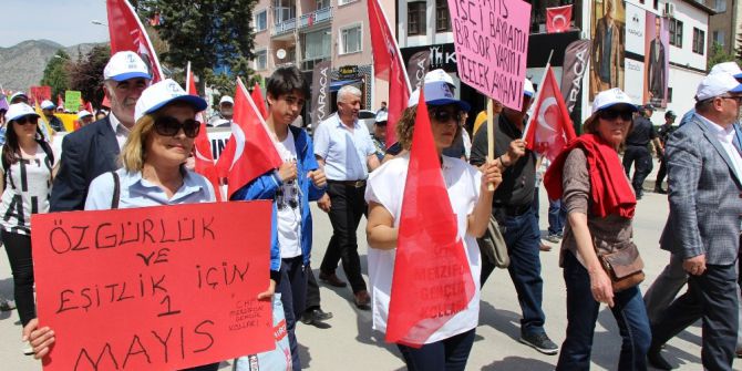 Amasya’da 1 Mayıs Kutlamaları
