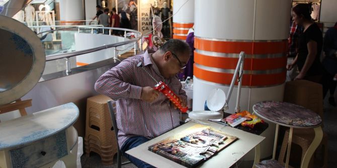 El Sanatlarını Alışveriş Merkezinde Yaptılar