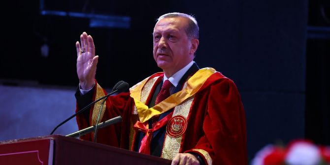 Erdoğan’a Hindistan’da Fahri Doktora Unvanı Verildi
