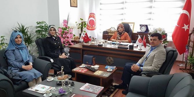 Bozçelik’ten Türkiye Gaziler Ve Şehitler Vakfı Van İl Temsilciliğine Ziyaret