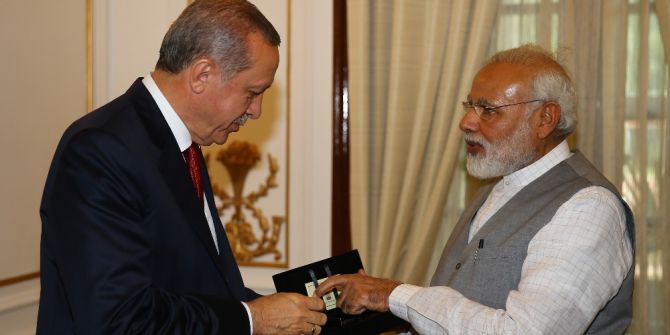 Cumhurbaşkanı Erdoğan’a Hindistan’da Anlamlı Hediye