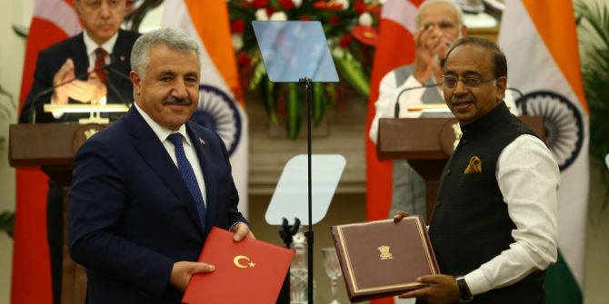 Bakan Arslan İle Hindistan Gençlik Ve Spor Bakanı Goel, Mutabakat Zaptı’na İmza Attı