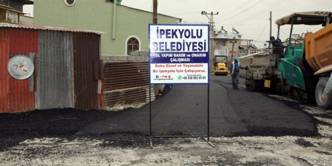 İpekyolu Belediyesi, Asfalt Çalışmaları Devam Ediyor