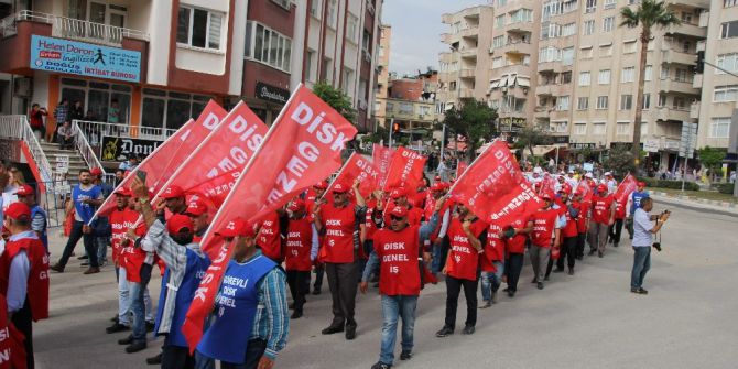 Hatay’da 1 Mayıs Yürüyüşü